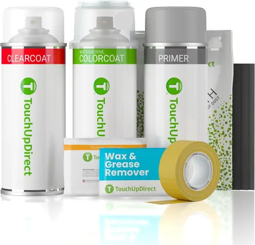 Vista 66 de TouchUpDirect PPSB Azul Profundo Metálico Compatible con Pintura de Retoque Exact Match para Tesla, Kit Esencial en Aerosol