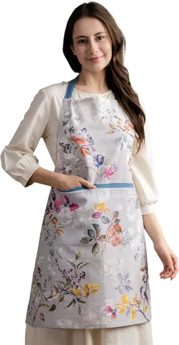 Vista 124 de Maison d' Hermine 100% Cotton Apron for women with Pocket Kitchen Chef Apron for Men Cooking Mothers Day Gifts