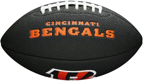 Vista 7 de Wilson NFL Soft Touch Mini Balón de Fútbol - Negro