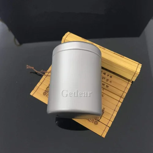 Vista 4 de Caja de titanio para guardar té, café, azúcar, etc.