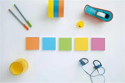 Vista 13 de Post-it Notas súper adhesivas, 3 x 3 pulgadas Colección Energy Boost Para organización 24 blocs, paquete de 8