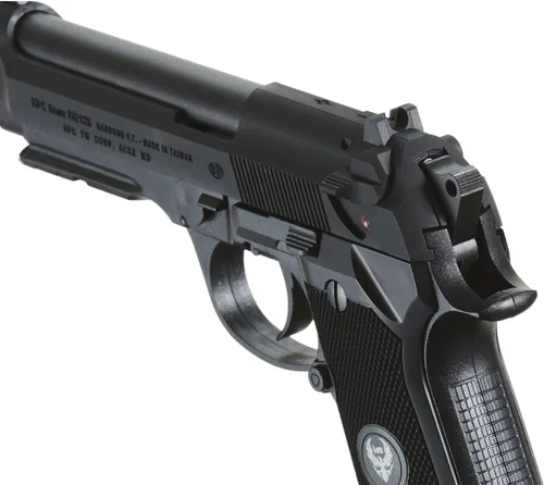 Vista 7 de HFC Steel Beretta M9 300 FPS Pistola de Airsoft de gas verde