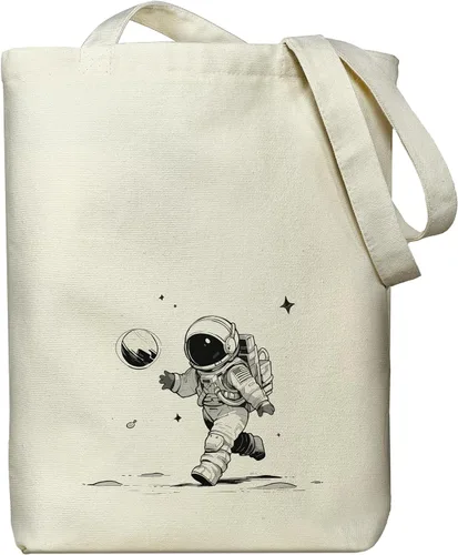 itgowisa Bolsa de lona reutilizable con cremallera y asas, bolsillo grueso, para compras, compras, playa, regalo