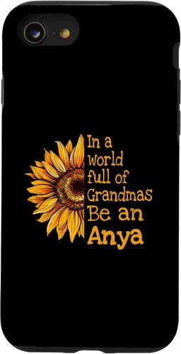 Vista 13 de iPhone 14 In A World Of Grandmas Be An Anya Hungría Abuela húngara Case