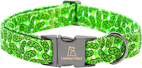 Vista 28 de Lionheart glory Collar de perro, collar azul para perros pequeños, collar de dinosaurio ajustable para perros pequeños, regalo para mascotas