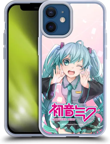 Vista 91 de Head Case Designs Licencia Oficial Hatsune Miku Gráficos Lindos Carcasa de Gel [Protección de Grado Militar] Compatible con Apple iPhone 7 CUTE