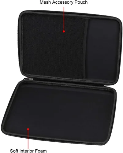 Vista 2 de Mchoi Funda rígida portátil para teclado Logitech K480 multidispositivo (solo funda)