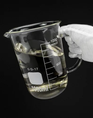 Vista 5 de QWORK Vaso con asa, 33.8 fl oz/33.81 oz, vaso medidor, vidrio borosilicato, taza con boquilla de vertido, paquete de 2