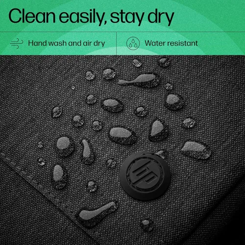 Vista 9 de HP Prelude Bolsa Topload para laptop – Se adapta a laptops de 15.6 pulgadas – Tela duradera con revestimiento resistente al agua, compartimento