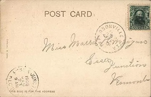 Vista 2 de Lake Mansfield and Club House Stowe, Vermont VT Original Antique Postcard 1906