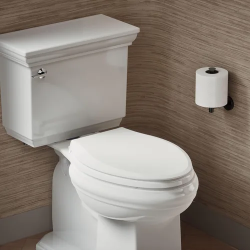 Vista 2 de KOHLER CACHET® Nightlight Soft Close Toilet Seat Elongated, ReadyLatch®, Grip-Tight Hardware, White Blanco