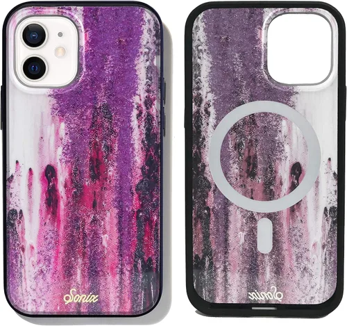 Vista 254 de Sonix x Barbie - Funda para iPhone 14 y iPhone 13 Compatible con MagSafe Probada para caídas de 10 pies Golden Hour