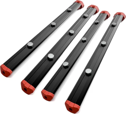 Vista 17 de Alpha Engineered Rieles de Repuesto Roscados Packout de 3.2" (81.5mm) Compatibles con Caja de Herramientas Milwaukee Packout 48-22-8424 - Rieles