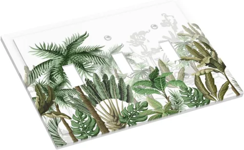 Vista 119 de Cubiertas de salida de impresión de líneas doradas de granito de mármol marrón, 1 palanca y 1 combinación basculante, placa decorativa de pared