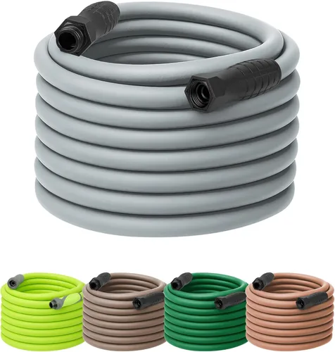 Vista 69 de Flexzilla - Manguera de jardín de 5/8 pulgadas x 100 pies, manguera de agua ligera para todo tipo de clima, resistente y flexible, conexiones sin