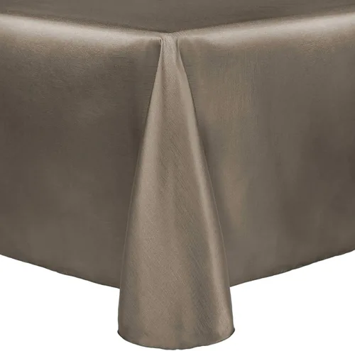 Vista 45 de Mantel reversible de satén Shantung de Ultimate Textile Majestic 72.0 x 1.0 in ovalado, Satin, Paquete de 2 Aqua