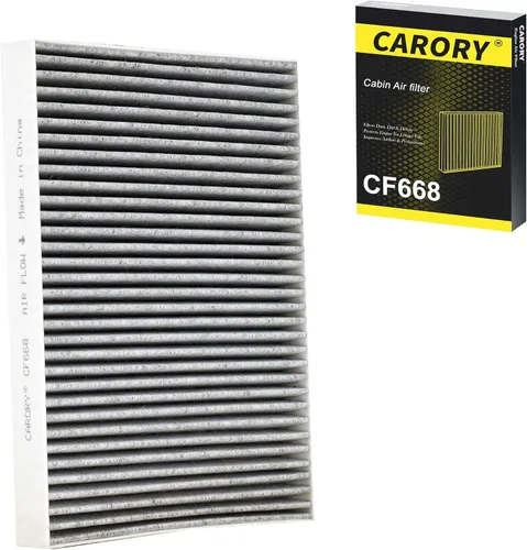 Vista 58 de Filtro de aire de cabina con carbón activado para Toyota Camry (2002-2006), Sienna (2004-2010), Avalon (2000-2004), Lexus RX350 (2007-2009), ES330