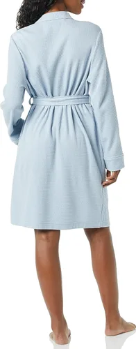 Vista 3 de Tienda Essentials Bata ligera de punto gofre de longitud media para mujer (disponible en tallas extragrandes)