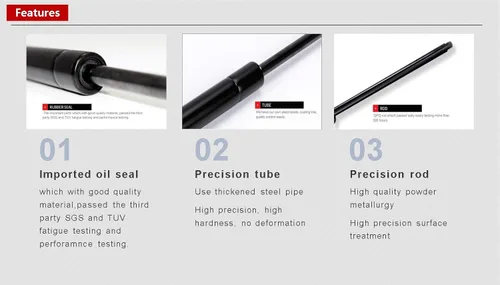 Vista 3 de 2 soportes de elevación para capó delantero de 12.5 pulgadas, se adapta a 2007-2013 G25 2007-2013 G35 2007-2013 G37 2015-2016 Q40 solo se adapta a