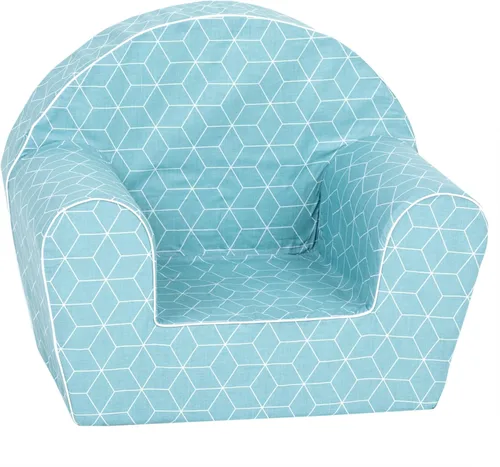 Vista 7 de Delsit Sofá infantil para niños pequeños - Cómodo sillón para niños, sofá de espuma ligera y silla de lectura con funda extraíble, fabricado