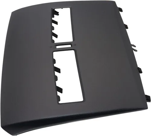 Vista 4 de XQSMWF Bisel de ventilación de aire para tablero central superior delantero negro compatible con Nissan Versa 2007 2008 2009 2010 2011 2012