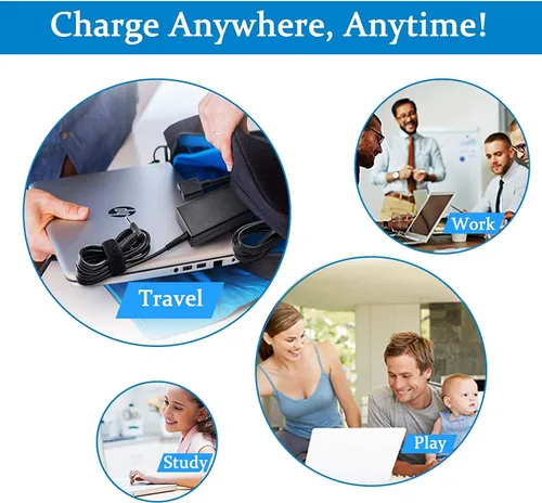 Vista 9 de AC Adapter Charger for Lenovo ThinkPad X1 Yoga 2-in-1 20QF000RUS