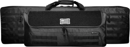 Vista 9 de Evolution Outdoor Estuche táctico para rifle - Serie táctica 1680, funda suave para rifles, funda negra para armas de fuego