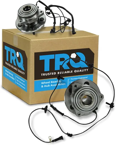 Vista 103 de Conjunto de rodamiento de rueda delantera de 2 piezas y buje TRQ Compatible con Pontiac Solstice 2006-2009 Saturn Sky 2007-2010