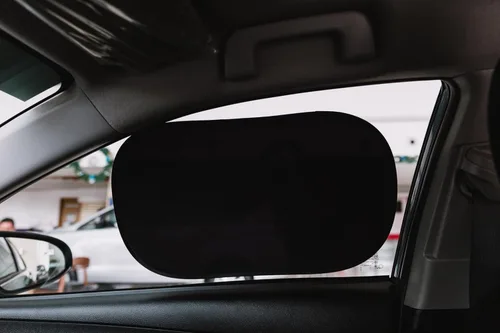 Vista 16 de kinder Fluff Sombras para Ventanas de Coche (4Pack) - La Única Sombra Solar Certificada para Ventanas de Coche para Bebés, Comprobada para Bloquear