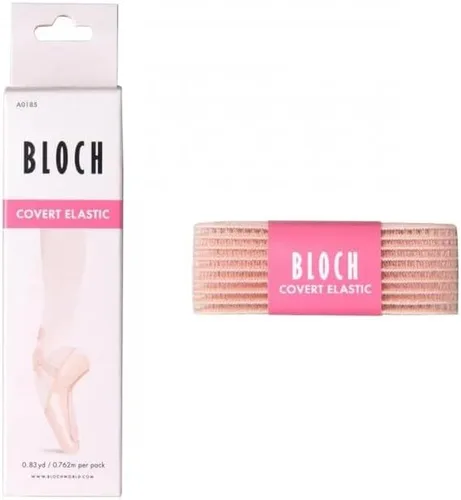 Vista 4 de Bloch Dance A0185 Covert Elastic Ballet/Pointe Shoe Elastic, Pink, One