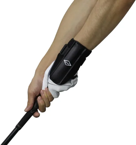 Vista 6 de Scott Edward Golf Wrist Brace Swing Training Correct Aid Equipment Wrist Connect-Easy Correct Training Swing Gesture Alignment Practice Tool for