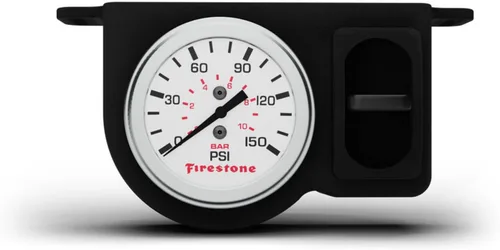 Vista 3 de Firestone Airide 2266 Air Command - Compresor resistente con medidor analógico, llenado de un solo punto, fácil instalación, 150 PSI máximo, fuente