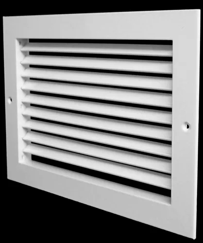 Vista 7 de Rejilla de aire HVAC ajustable de aluminio de 14 pulgadas de ancho x 6 pulgadas de alto - Control completo de dirección de flujo de aire horizontal