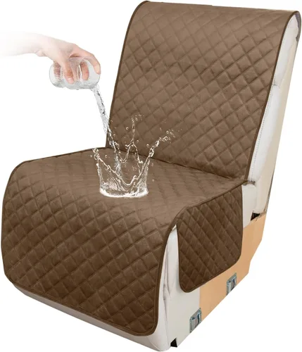 Vista 71 de HDCAXKJ Fundas de Sofá Seccional Reclinable de Terciopelo en Forma de L, Funda para Sofá Reclinable de Esquina con Consola Central, Lavable, Gruesa