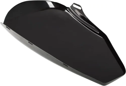 Vista 4 de Tapa de batería izquierda para Harley Davidson Sportster XL modelos 2004-2013 XL1200 XL883, negro Negro/Compatible con XL883 XL1200 2004-2013