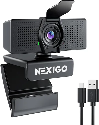 Vista 14 de Certificada para Zoom, NexiGo N940P (Gen 2) Cámara web con zoom 2K y control remoto Sensor Sony Starvis Zoom 3X de acercar y alejar Micrófono