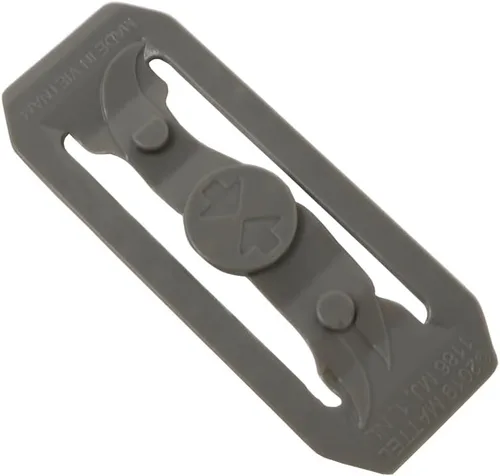 Vista 3 de Conectores de riel de repuesto para Hot Wheels - Paquete de 8 conectores grises Hot Wheels - Funciona con juegos de constructores de rieles