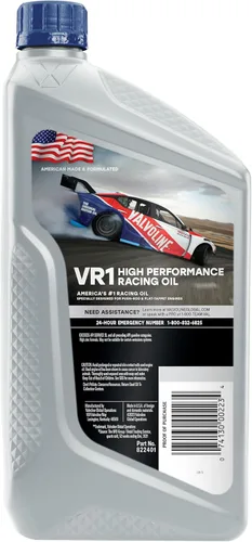 Vista 2 de Valvoline VR1 Racing SAE 30 Aceite de motor 1 QT