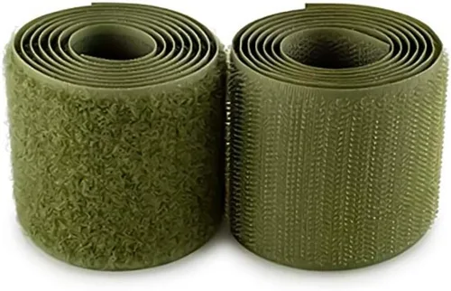 Vista 82 de Cierre de Gancho y Bucle de 1 Pulgada Beige - Cinta de Gancho y Bucle de Nylon No Adhesiva - Longitud de 1 Yarda - Para Tela, Bolsas