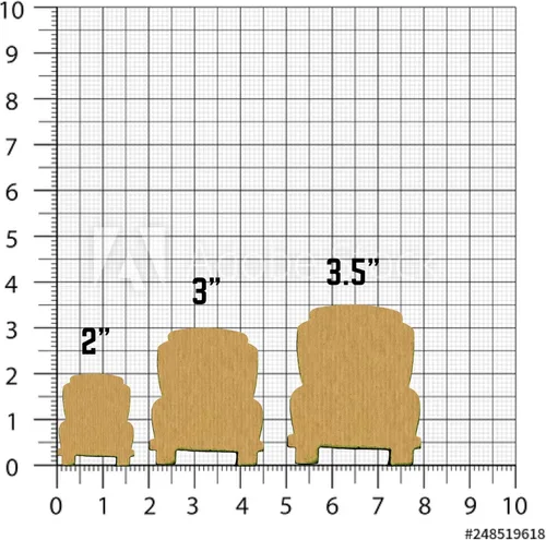 Vista 4 de Sweet Prints Inc Set of 2 School Bus Front Cookie Cutter - Dishwasher Safe (X-Small - 2")