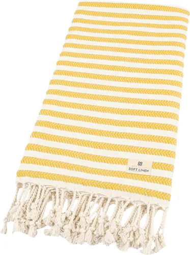 Vista 15 de American Soft Linen Peshtemal - Toallas de playa 100 % algodón, ligeras, sin arena, de secado rápido, para piscina de playa, juego de peshtemal