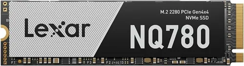 Lexar Unidad interna de estado sólido SSD NQ780 PCIe Gen4 NVMe M.2 2280 de 1 TB, hasta 6500/2500 MB/s de lectura/escritura, compatible con PS5, para