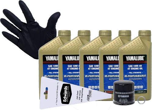 Kit de cambio de aceite Edwards para Yamaha FJR1300 Sport Touring 2003-2020