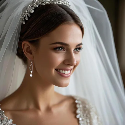 Vista 3 de SLUYNZ Sterling Silver Pearls Dangle Earrings Curve Chain for Women Girls Pearls Threader Wedding Earrings for Brides