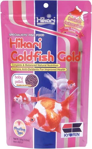 Vista 7 de Hikari Gold Baby - Pellets flotantes para koi y peces de estanque para mascotas, 3.5 onzas