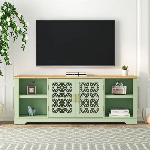Vista 2 de LIVILAND Soporte para TV de 70 pulgadas para TV de hasta 75 pulgadas - Verde