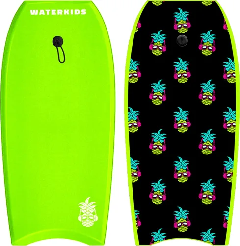 Vista 12 de WATERKIDS Kids Surfboard & Leash, Perfect for Learning How to Surf, Made for Kids,Soft Top for Beginners, Foam Surfboard Makes It Easy to Learn How