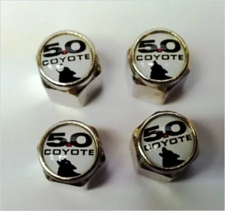 Vista 23 de Tapas de válvula de vástago para Ford Mustang Coyote 5.0 Shelby GT, Negro - Negro