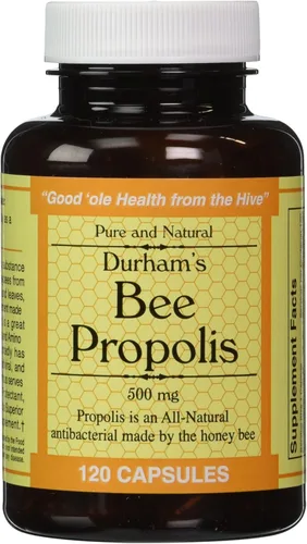 Propóleo Durham de abejas, en 120 cápsulas