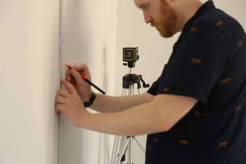 Vista 6 de Firecore Trípode láser ajustable de aleación de aluminio de 60 pulgadas, con nivel de burbuja y adaptador de trípode adicional de 5/8 "-11 -FT1500D